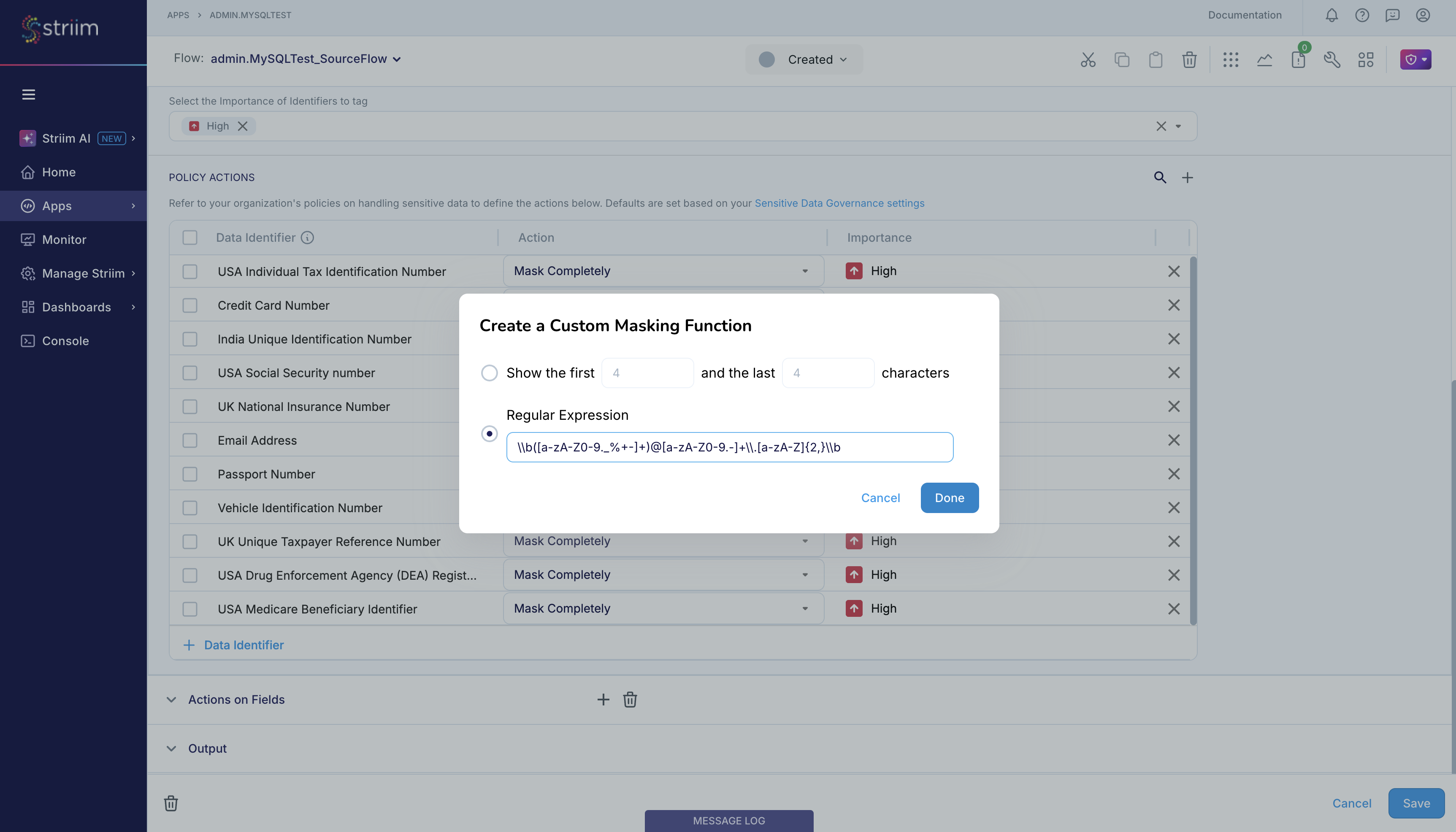 example-sensitivedatagovernance-5-sentinel-3-config-4-mask_regex.png