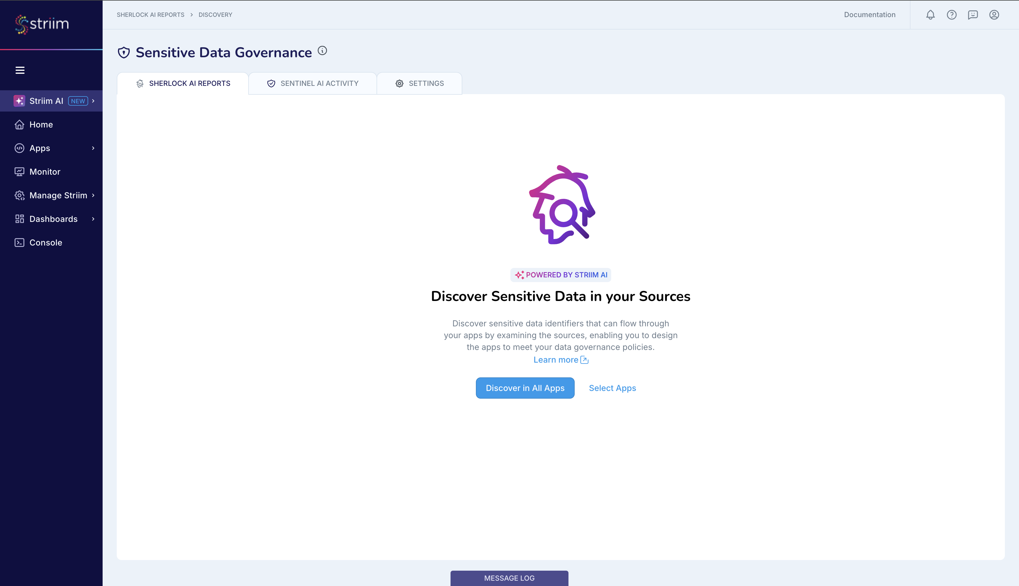 example-sensitivedatagovernance-3-sherlock_aimenu-1-start.png
